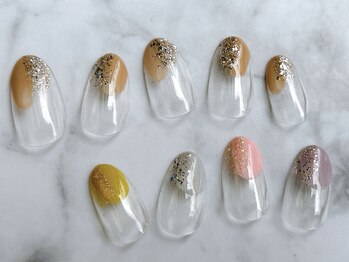 ファネル 京橋(FANELU)/先端ちょこっとぬりかけネイル♪