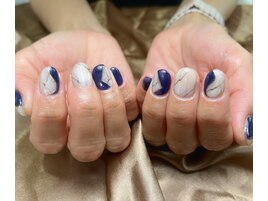 大理石ネイル