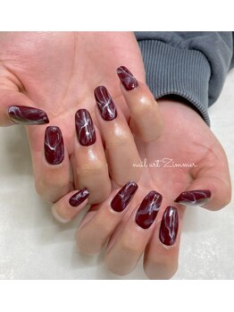 ネイルアート ジマー/60minart コース¥6990