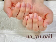 ナユネイル(na_yu.nail)/自爪風クリアネイル　239