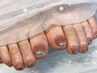 《Foot》 ワンカラー＊ラメグラ 60min 新規¥6500/再来¥7000