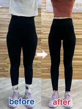 ラ ピラティス センター南店(La pilates)/O脚もむくみもスッキリ美脚に◎