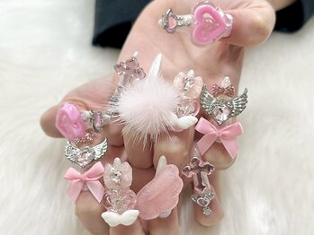 プリュム(Plume)の写真/《渋谷駅6分》理想のデザインを叶える技術力★抜群の再現度◎キャラクターやロゴ/モチーフネイルにも対応!