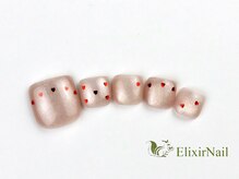 エリクサーネイル 長堀橋(Elixir Nail)/フット　やり放題／クーポン使用
