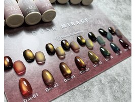 フラッシュ水光マグネットネイル