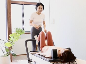 Flow Pilates Kyotoの写真/更年期や自律神経の乱れに。無理な運動ではなく「正しい呼吸とマシン」で、内側からしなやかに整う。