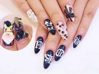 ネイルコレクション ピンク(Nail Collection Pink)/ミミッキュ＆ブラッキー♪