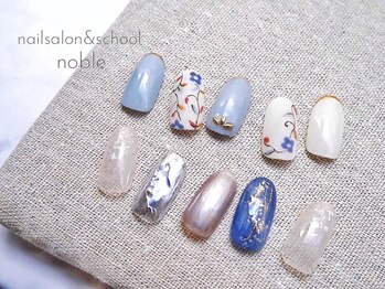 ネイルサロンアンドスクール ノーブル(noble)/チップサンプル