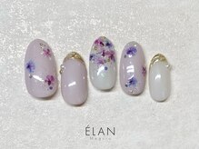 エラン メグロ(ELAN Meguro)/紫陽花ネイル