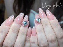 ウサギネイル 新大久保店(usagi nail)/マグネットフレンチ秋可愛い