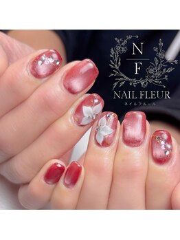 エレガントフラワーミストマグ