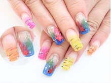 ネイルコレクション ピンク(Nail Collection Pink)/長さ出しジェル放題☆3D金魚