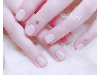 モチミィ(mochimy.)/*ミルクホワイトネイル*