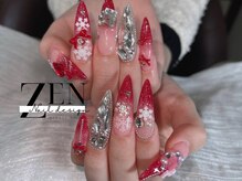 ゼン ネイル デザイン 池袋(ZEN NAIL DESIGN)/* 長 さだしやり放題×つけ放題