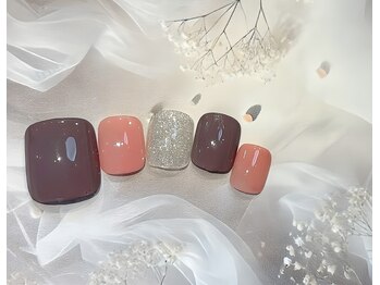 ネイルサロン&スクール ジーナ(GINA)/フットワンカラー(5色まで