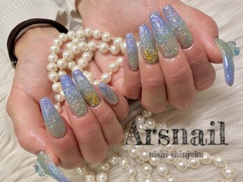 アルスネイル(Ars nail)/ダブルラメグラデーション
