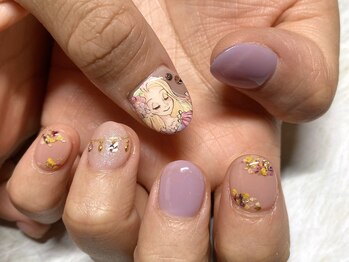 ボーホーネイルズコレクション(BOHO NAILS COLLECTION)/キャラクターネイル