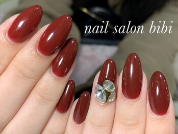 ネイルサロン ビビ(bibi)/オシャレボルドー