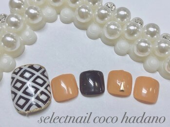 セレクトネイル ココ 秦野店(SELECT NAIL COCO)/フット ひし形