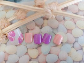 春色お花で華やかに