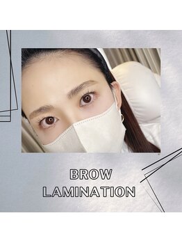 ミュー(professional beauty salon MYU)/ブロウラミネーション