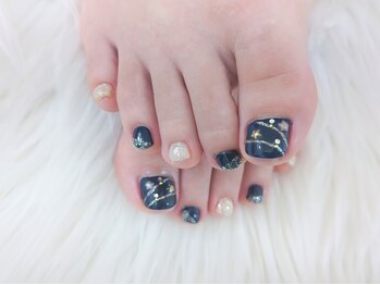 はあとねいる 和泉中央店/冬フットデザイン♪