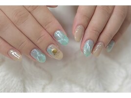 夏の海ネイル♪