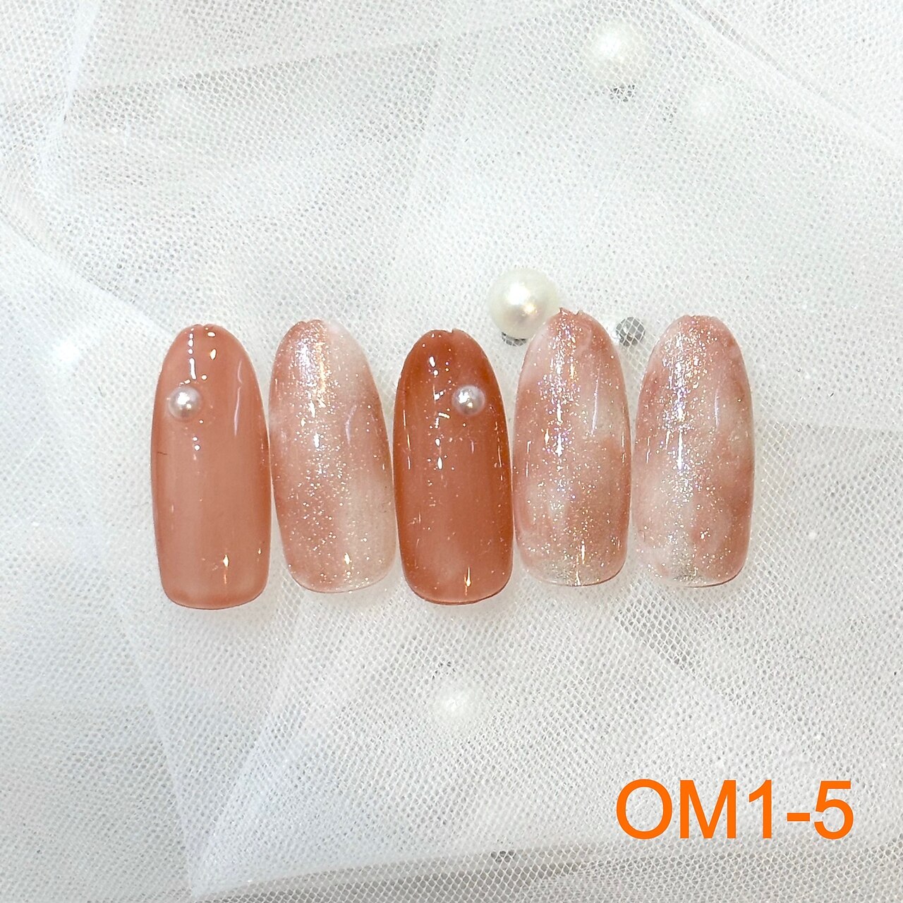 2026年冬トレンド】オレンジのネイルデザイン集｜人気順｜6ページ目