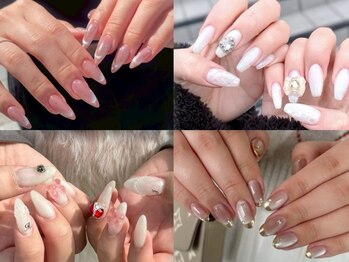 ミュー(Miu.)の写真/【大阪梅田駅すぐ】定額メニューあり*トレンドの#季節ネイルや#マグネットネイル、パーツもたくさんご用意!