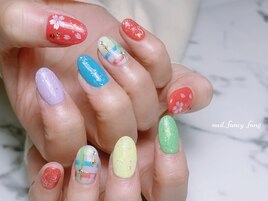 嵐ラストライブネイル