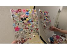 ネイル スタジオ ビビディバビディブー(nail studio BBB)の雰囲気（カラー、パーツ種類豊富☆）
