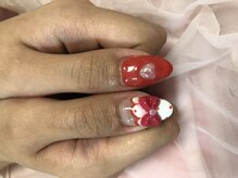 ネイルサロン パピリオ(Nail Salon papilio)/フレンチ×レース×リボン