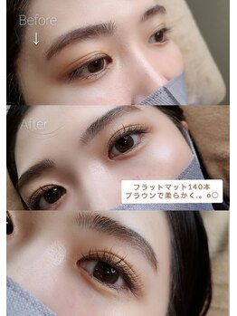 ラビッシュ(La’Bish)/フラットラッシュ【ブラウン】