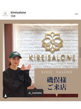 キレイサローネ 表参道店(KIREI SALONE)/磯俣様ご来店♪[表参道]