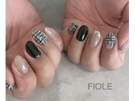 ツイードネイル