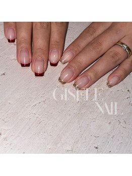 ジゼルネイル(Gisele Nail)/クリスマスフレンチ