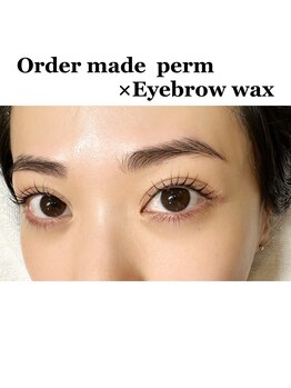 エトラ 渋谷(etora)/オーダーメイドパーマ＋眉WAX