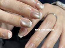 ネイルドットスタジオ 堺筋本町(NAIL DOT STUDIO)/マグネットフレンチ