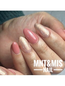 ミントアンドミスネイル(Mnt&Mis NAIL)/ワンカラーネイル　¥6500～
