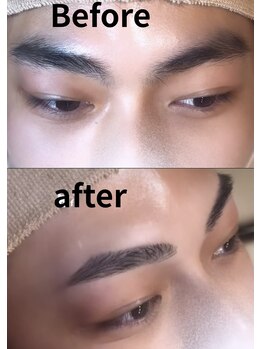 トップ ブロウ オム(TOP BROW HOMME)/眉毛Wax 眉Wax メンズアイブロウ