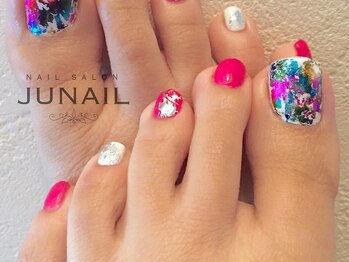 ネイルサロン ジュネイル(NAIL SALON JUNAIL)/カラフルフット