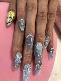 夏ネイル×キャラ