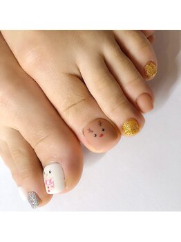 ダリア 西大寺本店(DAHLIA)/Christmas　nail♪