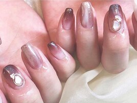 秋ニュアンスネイル☆￥9900