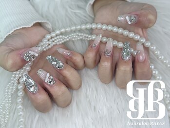 ネイルサロンレイアス(RAYAS)/ガラスフレンチ