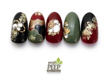 ピッピ 白金台店(peep PEEP)/2025年新春ネイル(成人式)-14