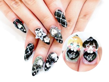 ネイルコレクション ピンク(Nail Collection Pink)/推しネイル☆3Dキャラ：ヘタリア