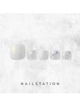 ネイルステーション アトレ四谷店(NAIL STATION)/キラキラネイル／パラジェル