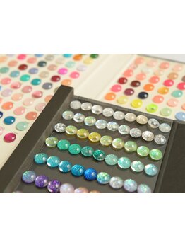 カラー・パーツの種類が豊富