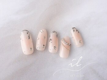 イル 神戸店/Y2K×シルバーネイル